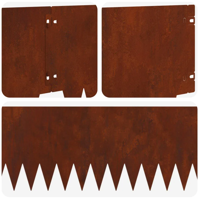 Vejo kraštas 20 pcs metalas