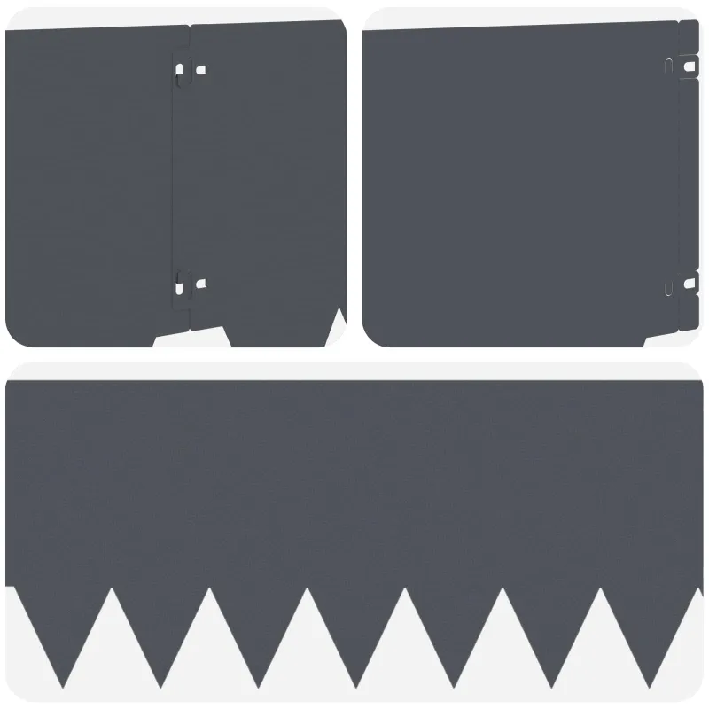 Vejo kraštas 20 pcs metalas