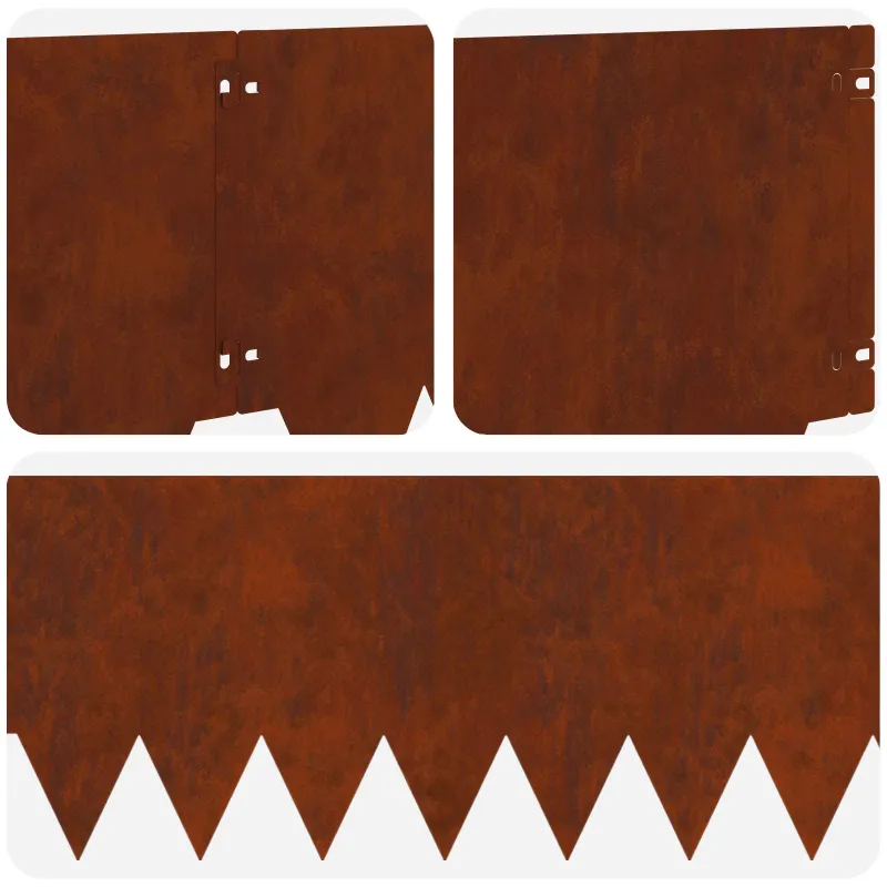 Vejo kraštas 10 pcs metalas
