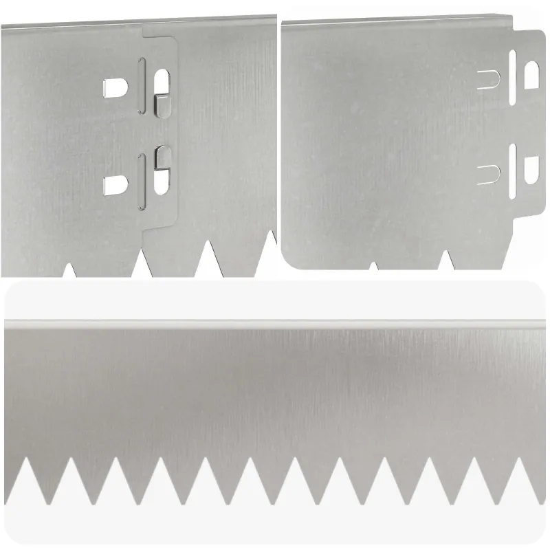 Vejo kraštas 30 pcs 103 x 10 cm Plienas Sidabrinė