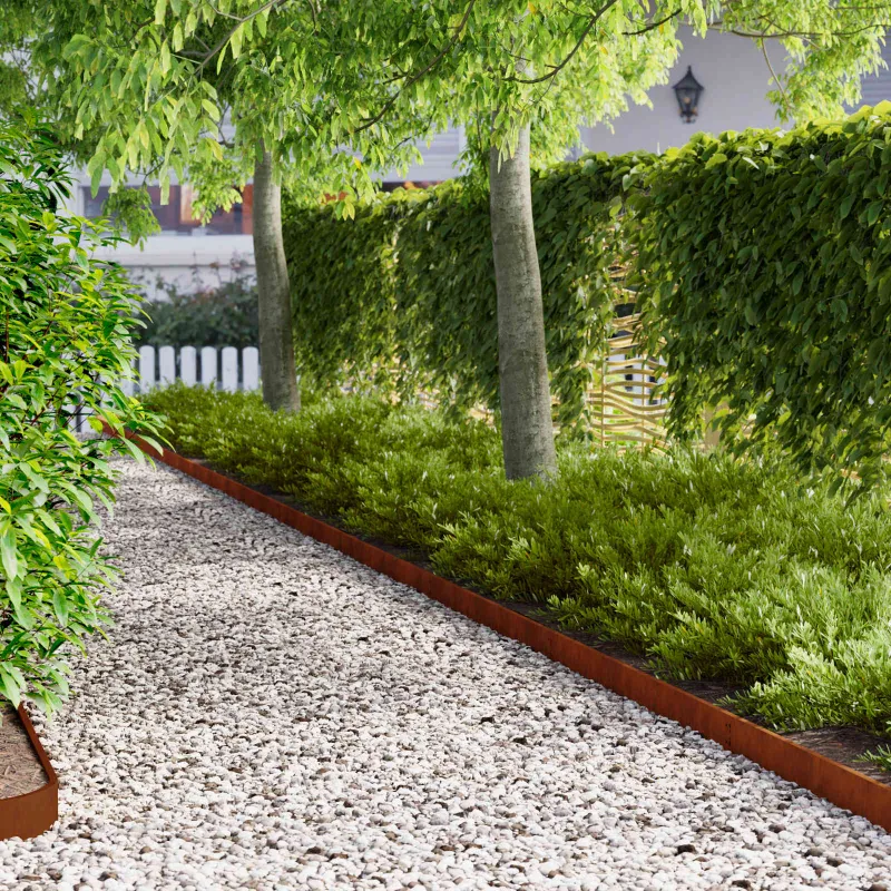 Vejo kraštas 50 pcs 103 x 10 cm Plienas Rūdijanti