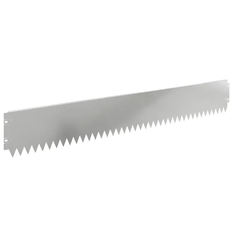 Vejo kraštas 30 pcs 103 x 15 cm Plienas Sidabrinė