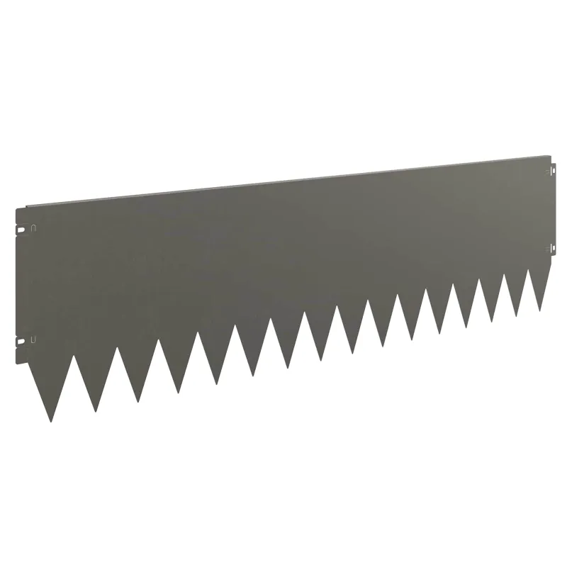Vejo kraštas 20 pcs 103 x 30 cm Plienas Rūdijanti
