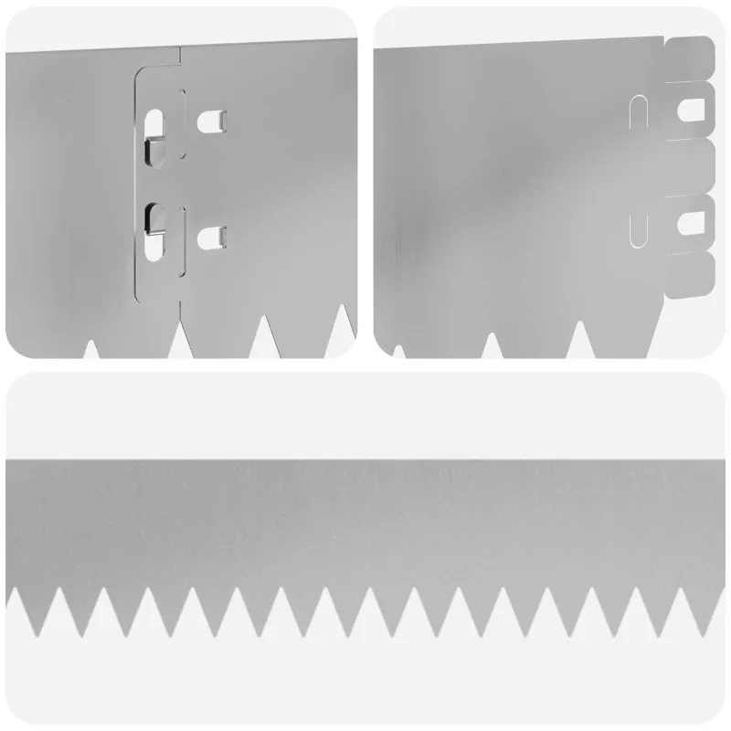 Vejo kraštas 10 pcs 103 x 10 cm Plienas Sidabrinė