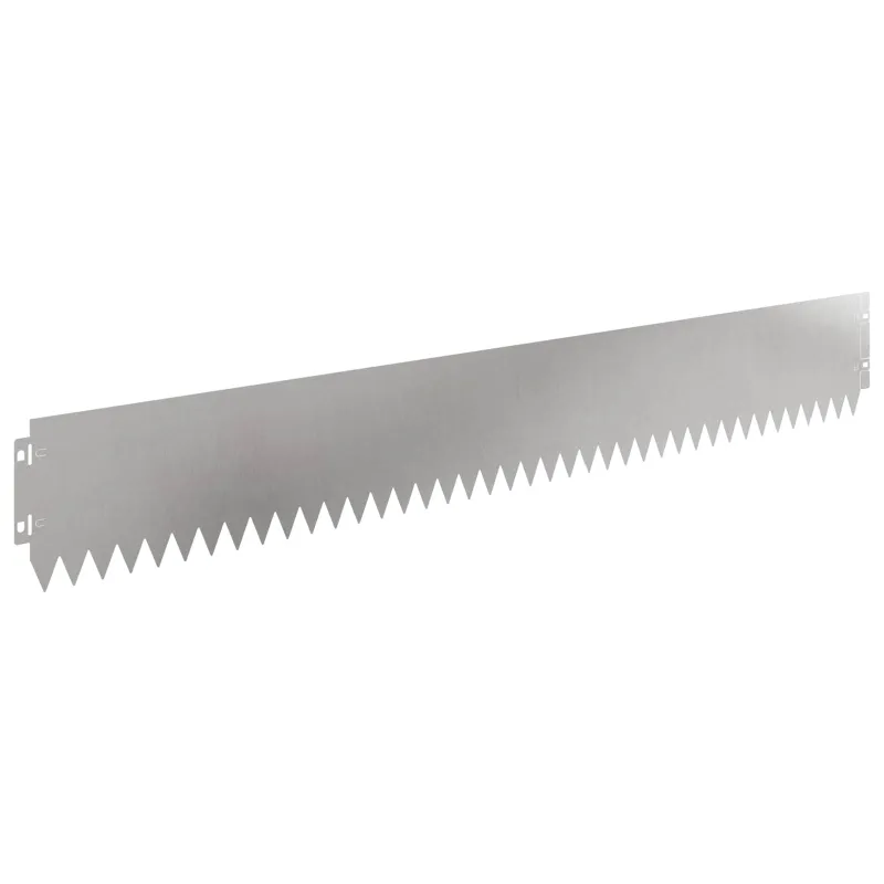 Vejo kraštas 30 pcs 103 x 15 cm Plienas Sidabrinė