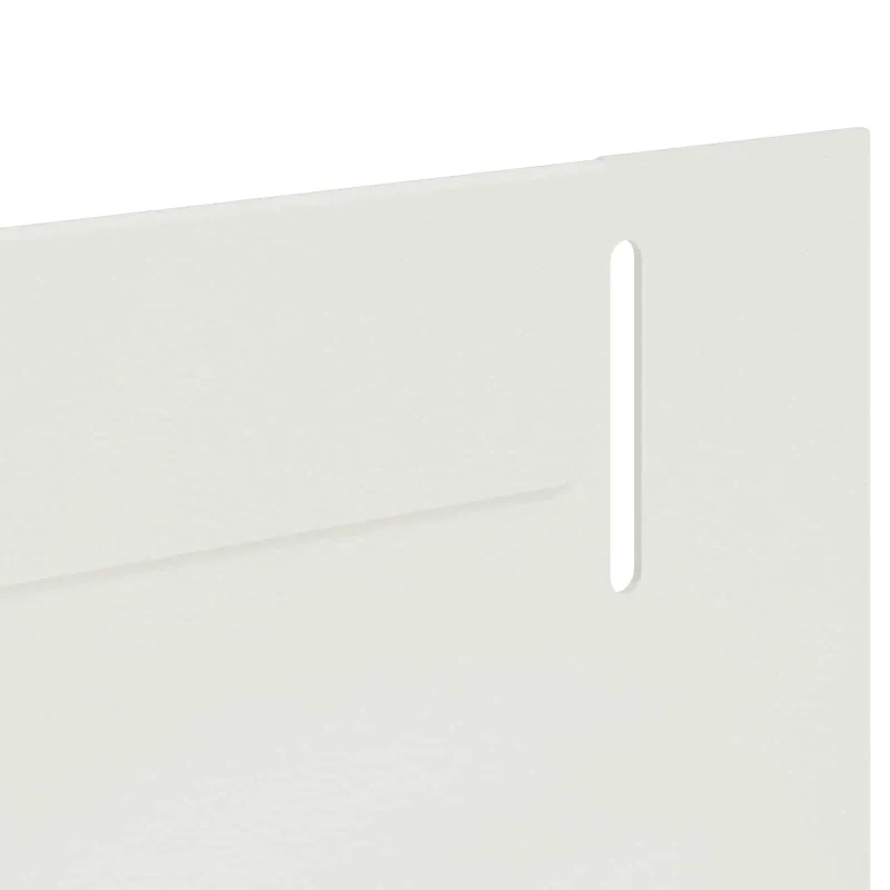 Vejo kraštas 50 pcs 102 x 4 x 4 cm Plienas Balta