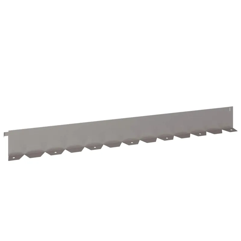 Vejo kraštas 20 pcs 102 x 10 x 4 cm Plienas Rūdijanti