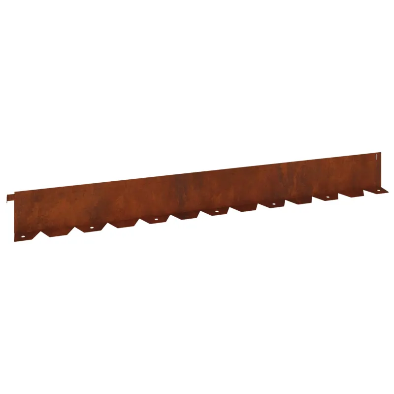 Vejo kraštas 30 pcs 102 x 10 x 4 cm Plienas Rūdijanti