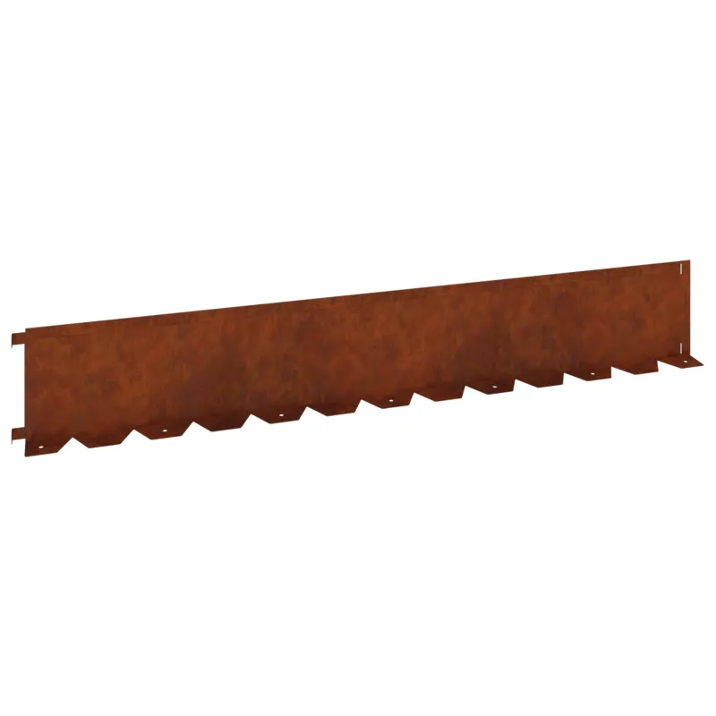 Vejo kraštas 10 pcs 102 x 15 x 4 cm Plienas Rūdijanti