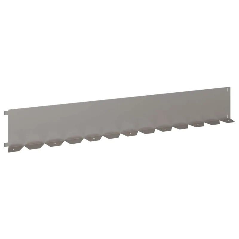 Vejo kraštas 20 pcs 102 x 15 x 4 cm Plienas Rūdijanti