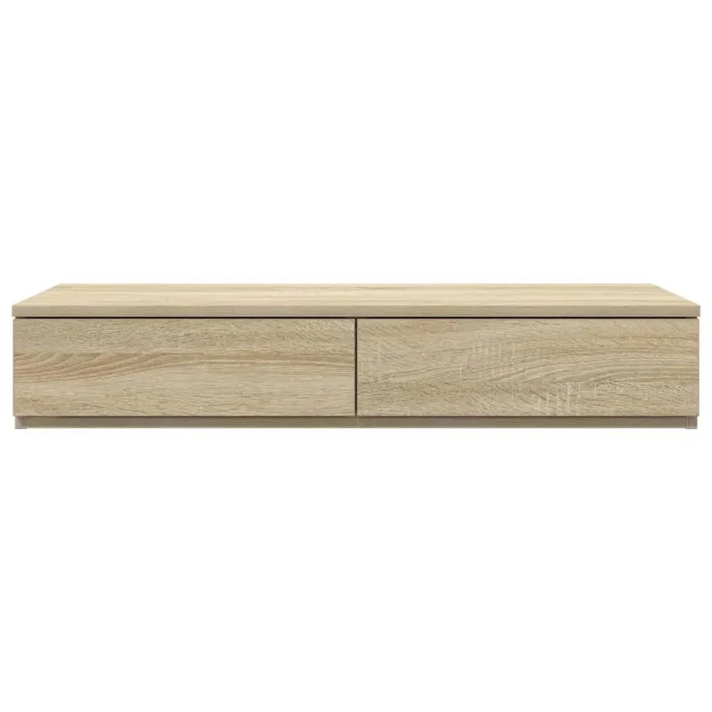 Lovos stalčiai su stalčių Sonoma ąžuolas 80 x 36,5 x 16,5 cm