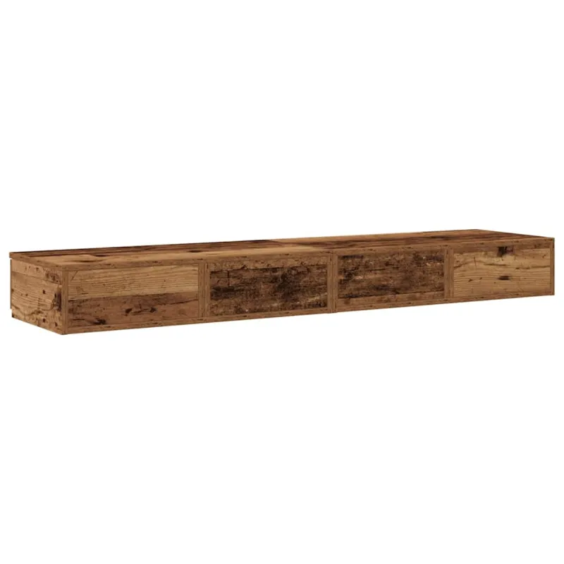 Lovos stalčiai su stalčių Senas medis 150 x 36,5 x 16,5 cm