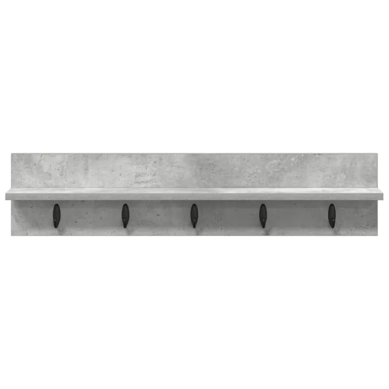 Prikabinamas paltas su saugykla Betono pilka 80 x 10,5 x 18 cm