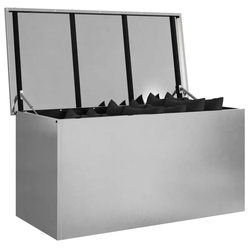Lauko saugojimo dėžė Sidabro 100 x 50,5 x 50 cm Plienas