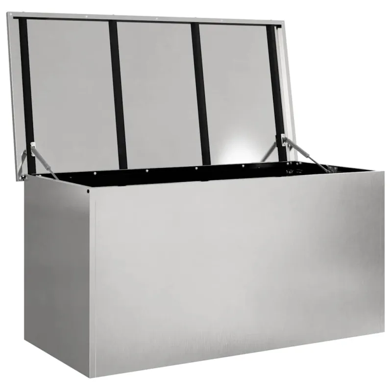 Lauko saugojimo dėžė Sidabro 100 x 50,5 x 50 cm Plienas