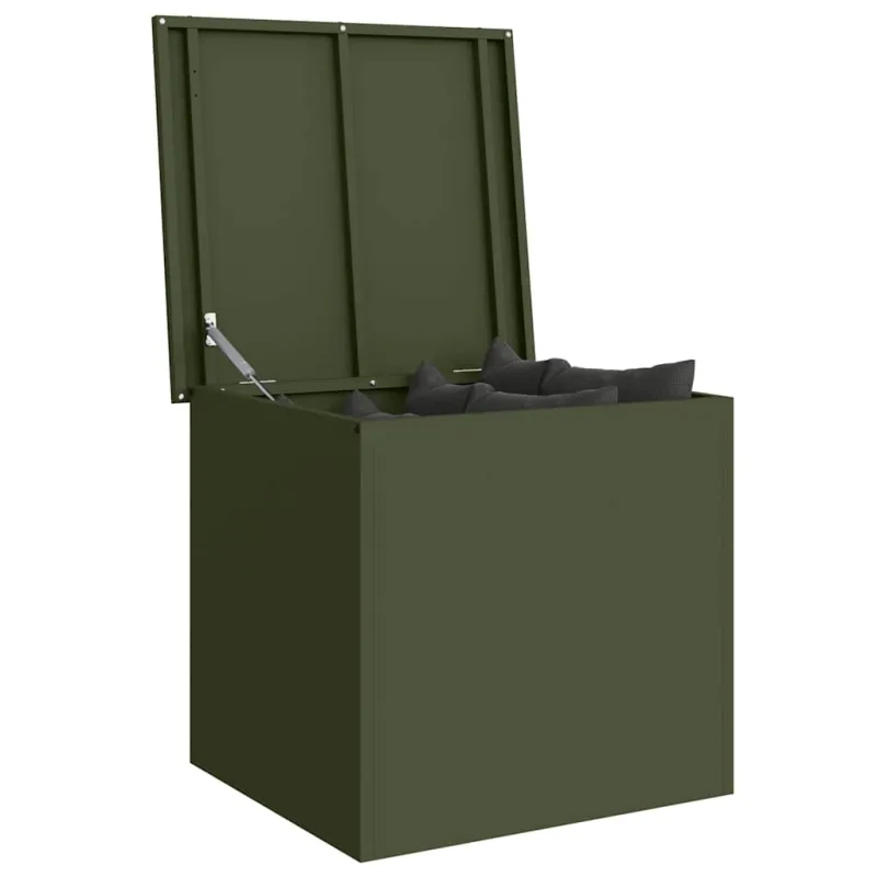 Lauko saugojimo dėžė Alyvuogių žalia 55 x 50,5 x 50 cm Plienas
