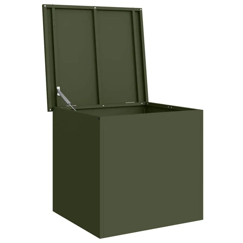 Lauko saugojimo dėžė Alyvuogių žalia 55 x 50,5 x 50 cm Plienas