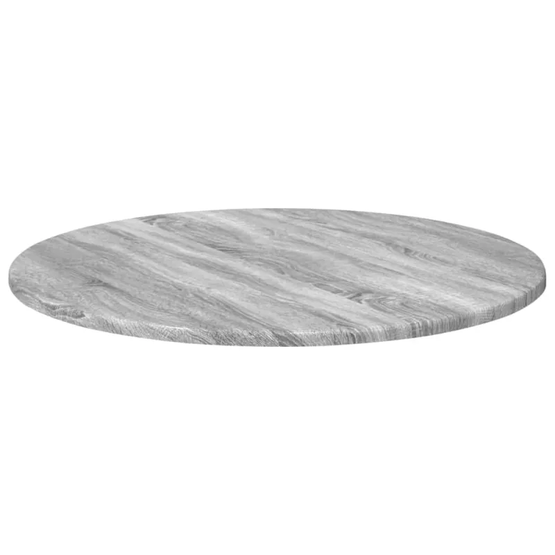 Stalo viršus Pilka sonoma ąžuolo Ø 60 x 1,5 cm Apdirbta mediena