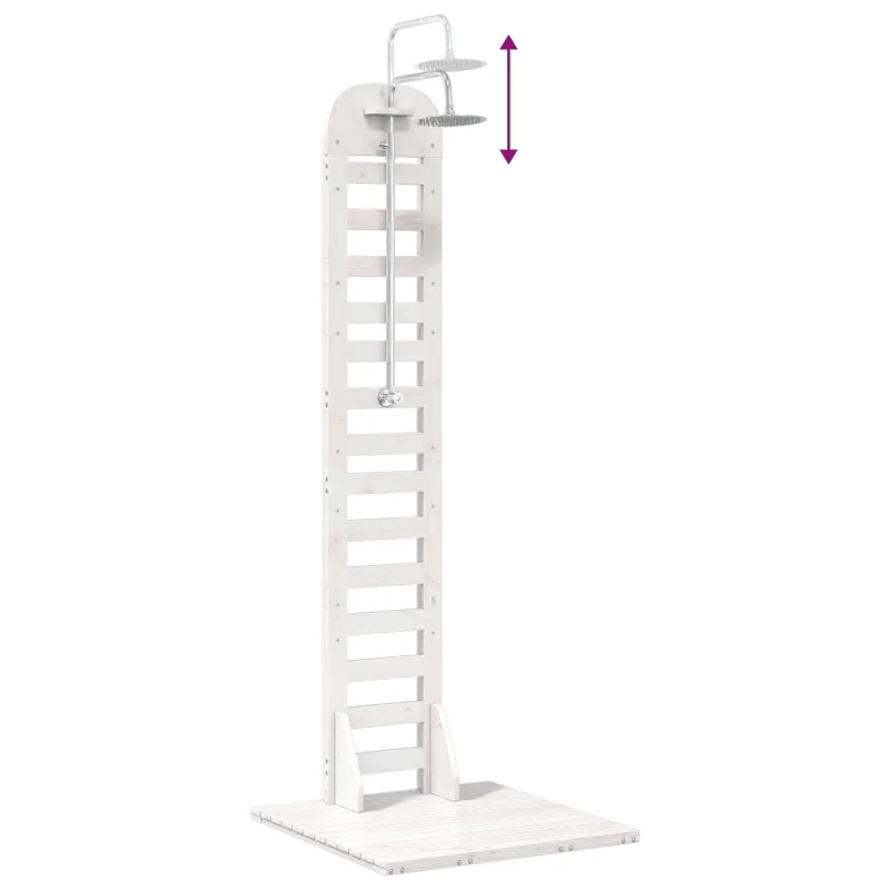 Lauko dušas 223 cm Balta