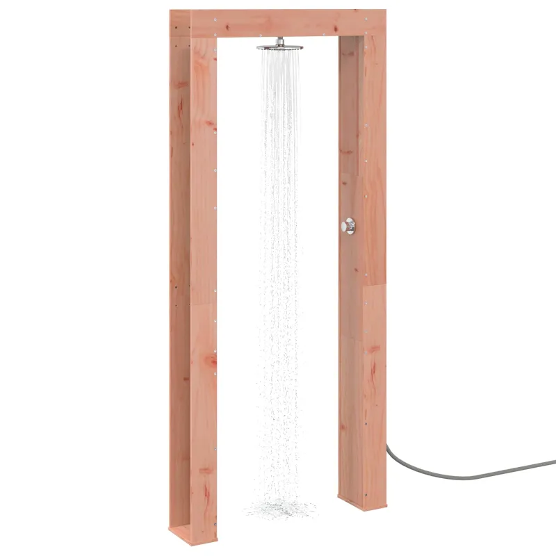Lauko dušas 226 cm Kietosios maumedžio ir nerūdijančio plieno