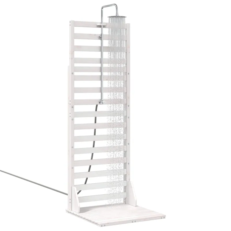 Lauko dušas 225 cm Balta