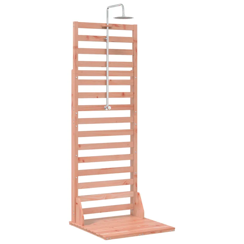 Lauko dušas 225 cm Kietosios maumedžio ir nerūdijančio plieno