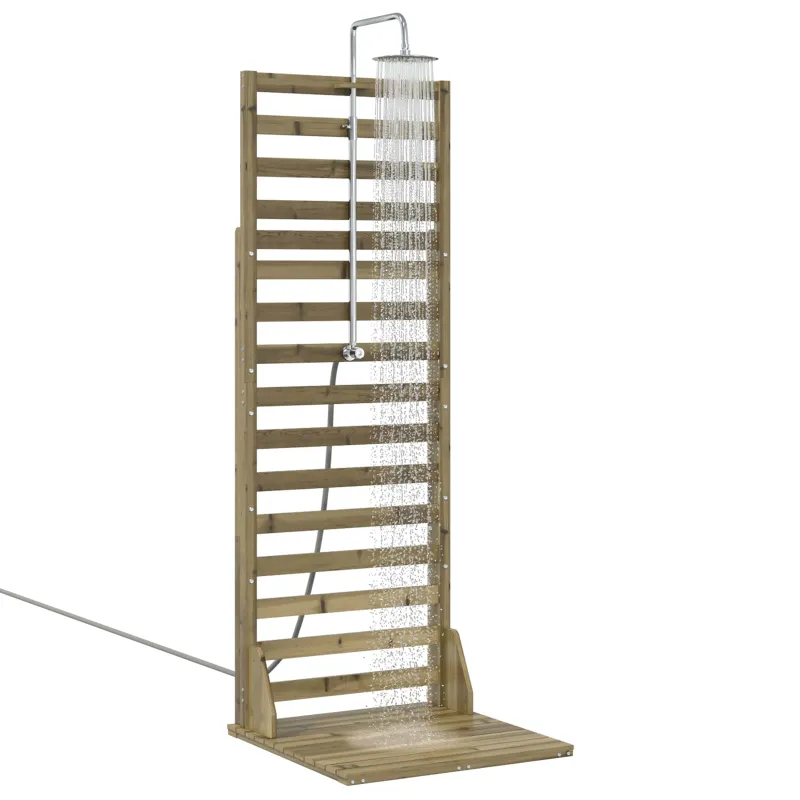 Lauko dušas 225 cm Natūrali