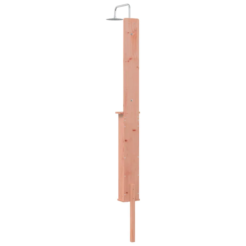 Lauko dušas 246 cm Kietosios maumedžio ir nerūdijančio plieno