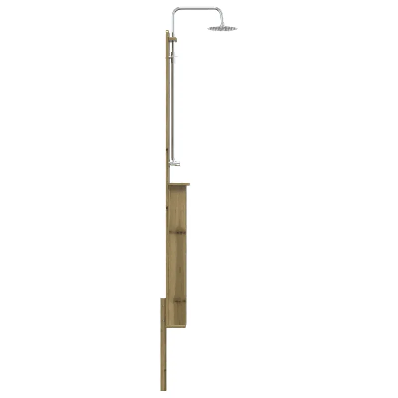 Lauko dušas 246 cm Natūrali