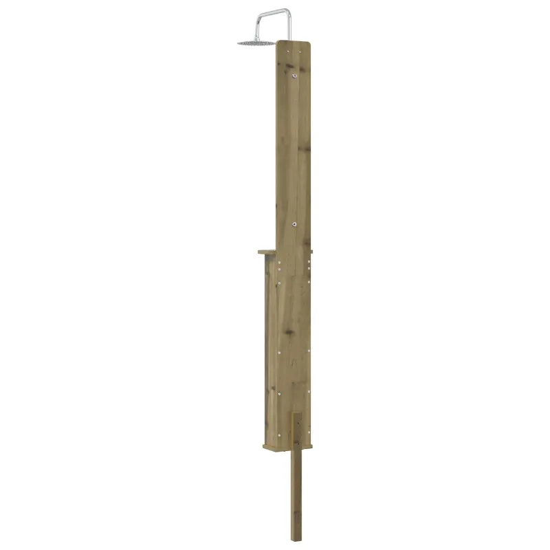 Lauko dušas 246 cm Natūrali