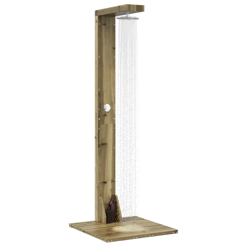 Lauko dušas 210 cm Natūrali