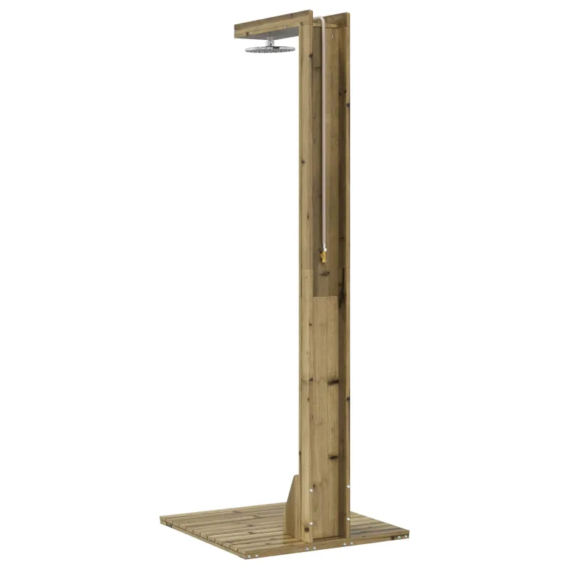 Lauko dušas 210 cm Natūrali