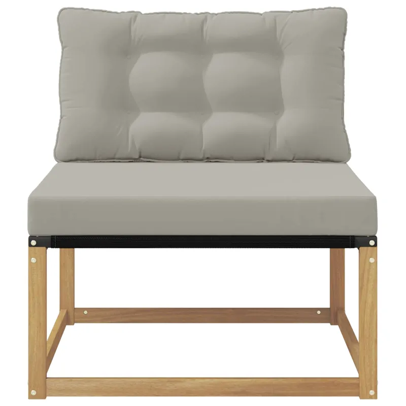 Lauko Vidurinis Sofa su pagalve Balta 79 x 83 x 73 cm plienas