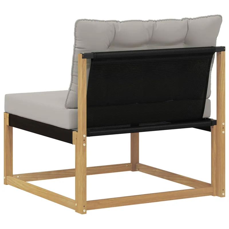 Lauko Vidurinis Sofa su pagalve Balta 79 x 83 x 73 cm plienas