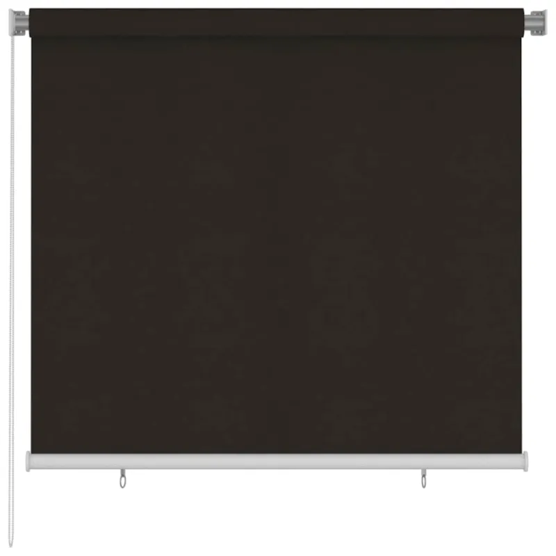 Lauko roletas, rudos spalvos, 160x140cm, HDPE