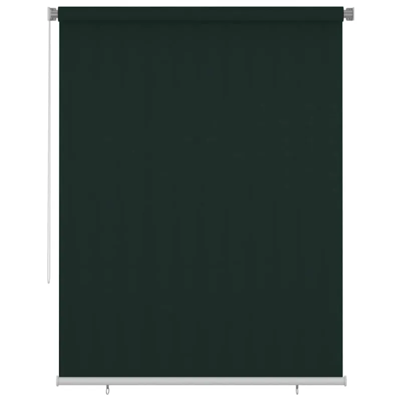 Lauko roletas, tamsiai žalios spalvos, 180x230cm, HDPE