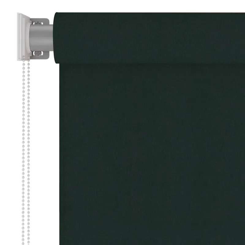 Lauko roletas, tamsiai žalios spalvos, 180x230cm, HDPE