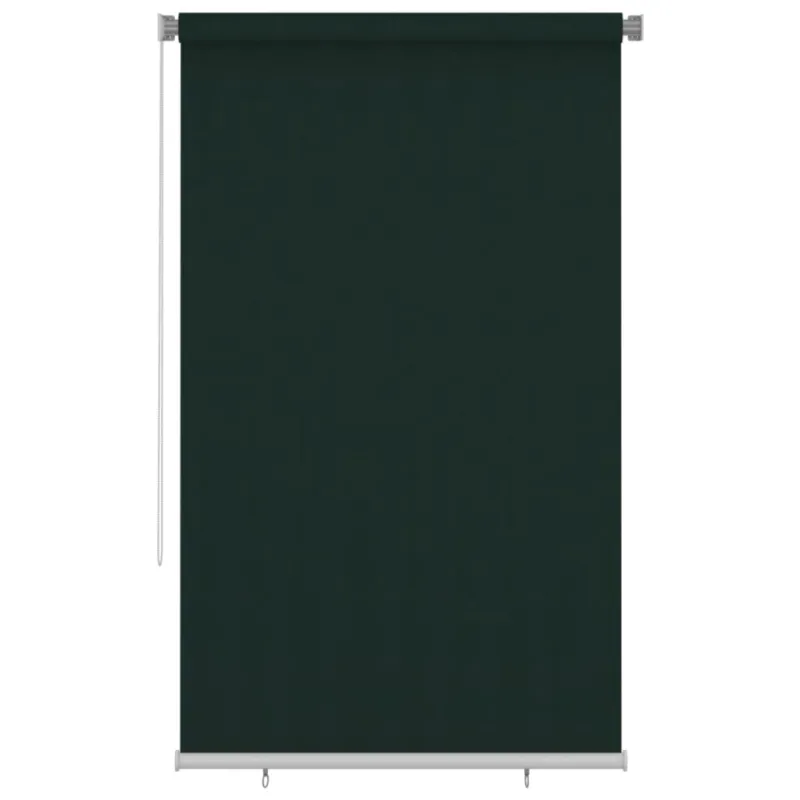 Lauko roletas, tamsiai žalios spalvos, 140x230cm, HDPE