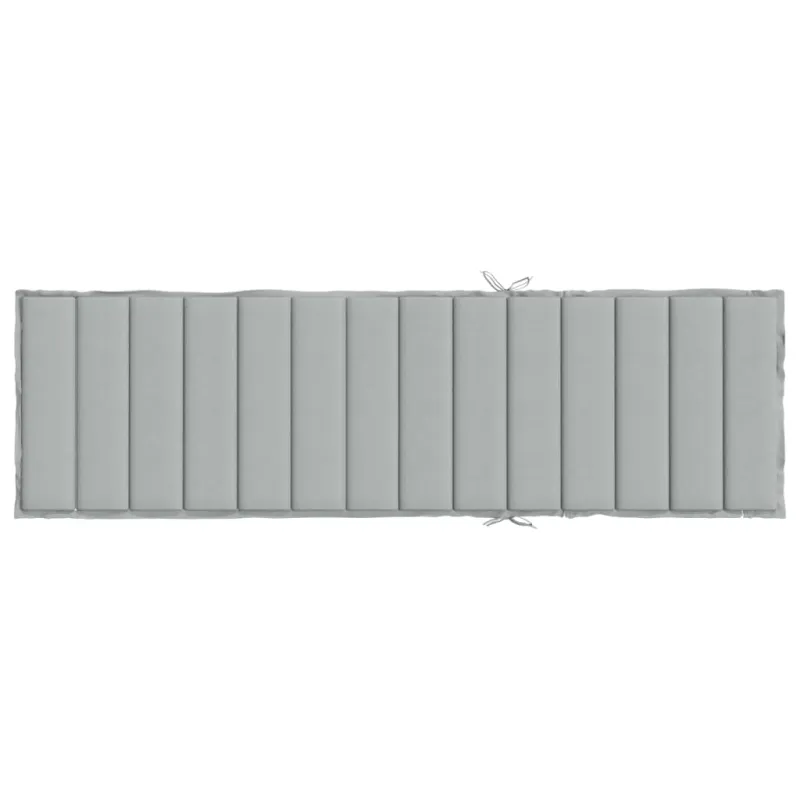 Saulės gulto čiužinukas, šviesiai pilkas, 200x70x4cm, audinys