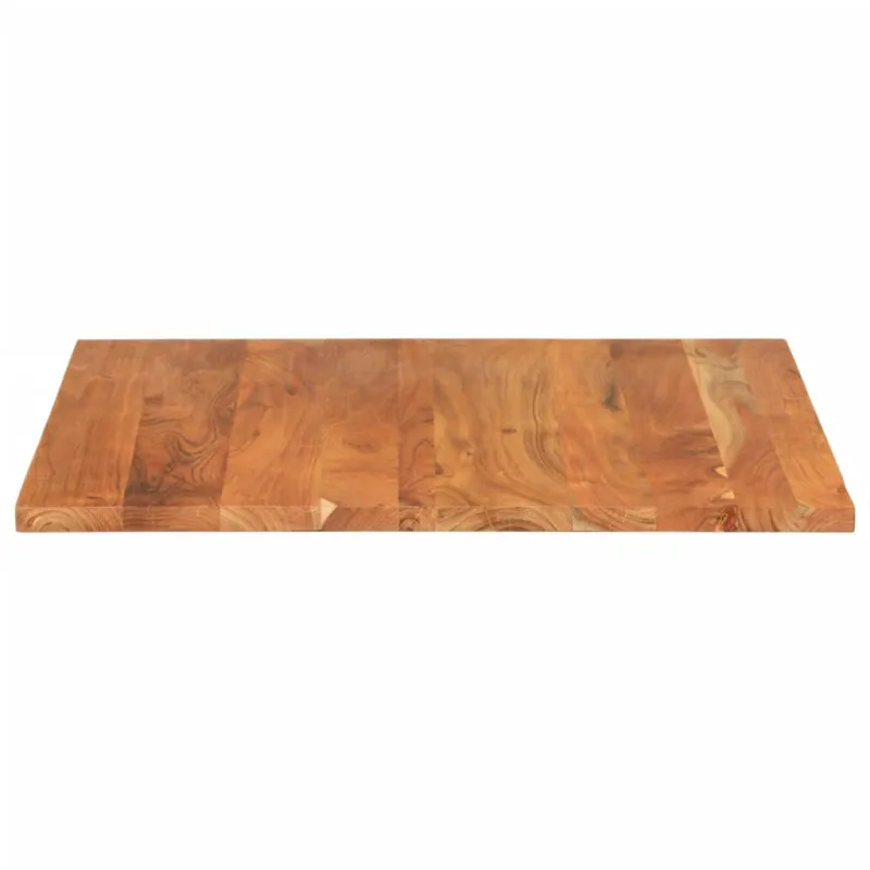 Stalviršis, 70x70x2,5cm, akacijos medienos masyvas, kvadratinis