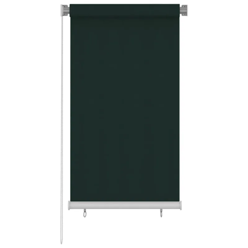 Lauko roletas, tamsiai žalios spalvos, 80x140cm, HDPE