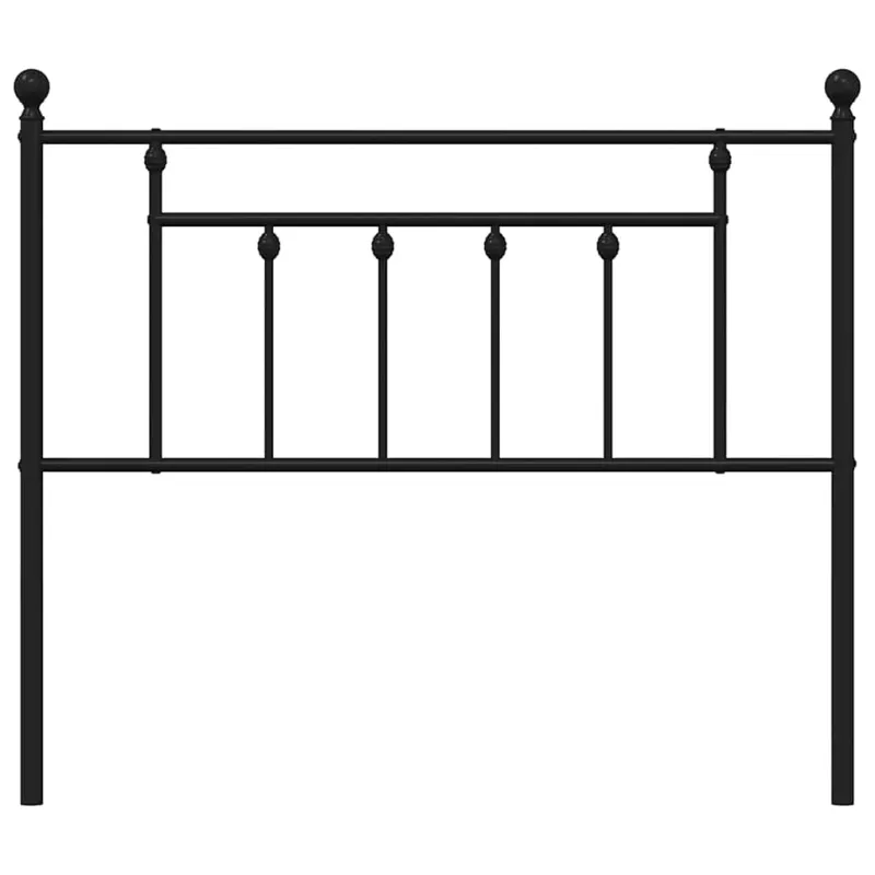 Metalinis pakaitinis galvūgalis, juodos spalvos, 100cm