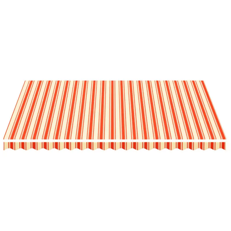 Pakaitinis audinys markizei, geltonos/oranžinės spalvos, 4,5x3,5m