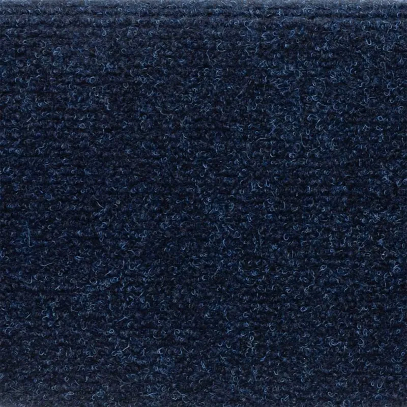 Laiptų kilimėliai, lipnūs, 10 vnt., 56x17x3 cm, tamsiai mėlyni, pusapvaliai