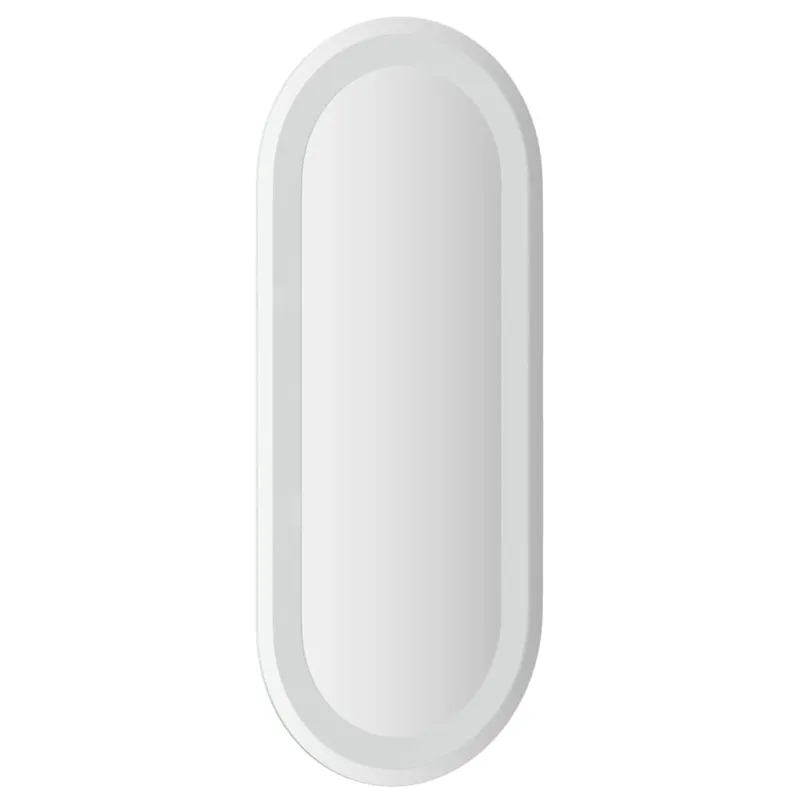Vonios kambario LED veidrodis, 70x30 cm, ovalus