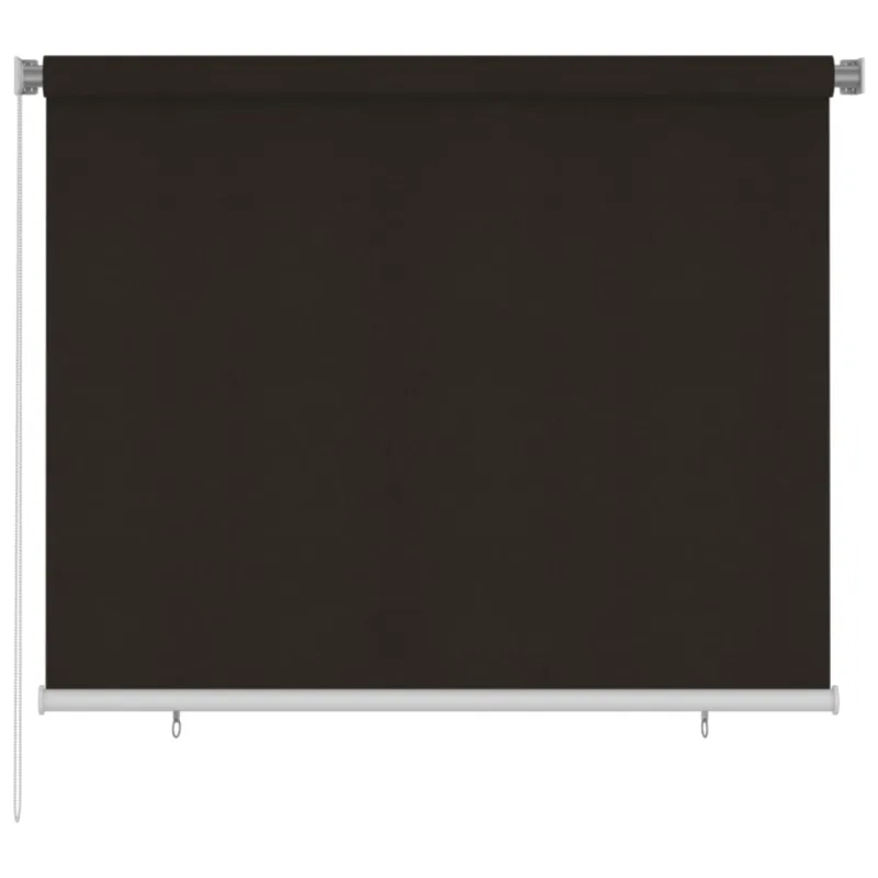 Lauko roletas, rudos spalvos, 180x140cm, HDPE
