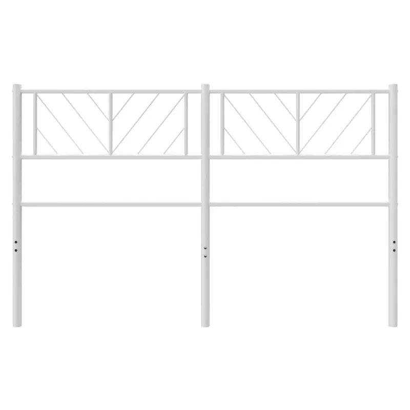 Metalinis pakaitinis galvūgalis, baltos spalvos, 150cm