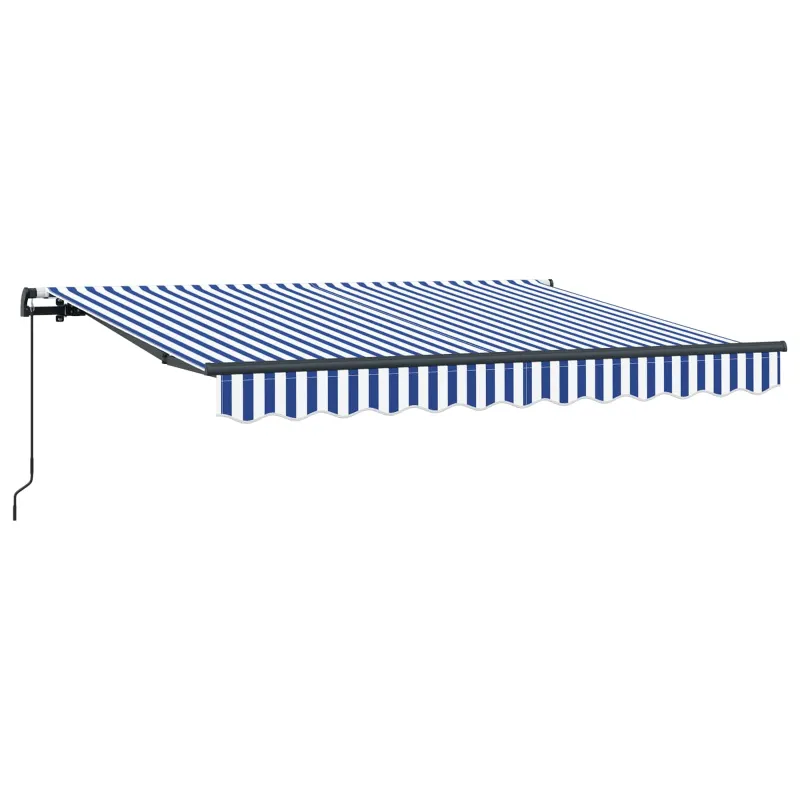 Ištraukiama markizė Mėlyna 300 x 200 cm audinys