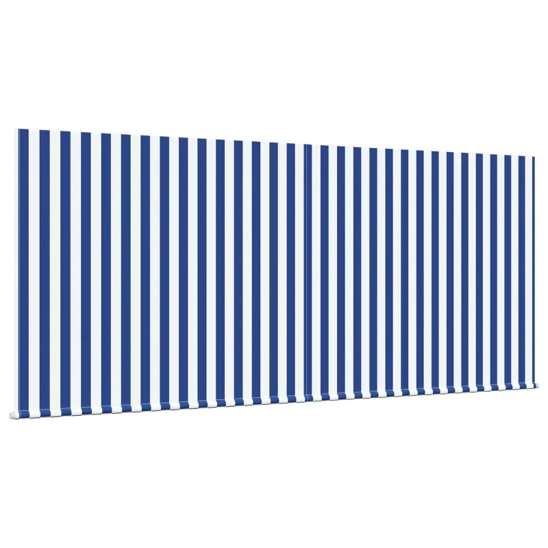 Ištraukiama markizė Mėlyna ir balta 300 x 200 cm