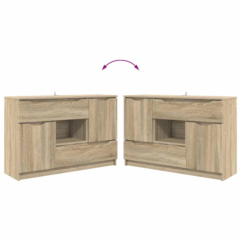 Kabalas Sonoma ąžuolas 100 x 30 x 65,6 Apdirbta mediena
